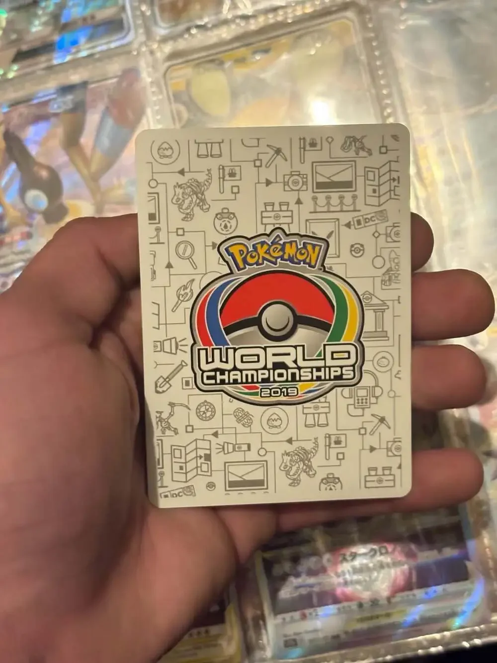 Volkner Pokemon 2019 World Championships Deck Trainer Card